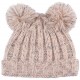 BONNET POMPONS FILLE