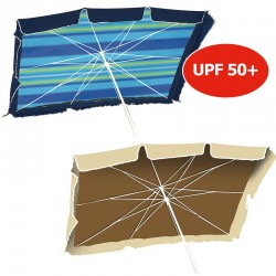 PARASOL POLYESTER DOUBLÉ RECTANGULAIRE ANTI UV