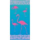 SERVIETTE DE PLAGE MICROFIBRE 70 X 140 CM