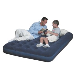 MATELAS GONFLABLE 2 PERSONNES + POMPE