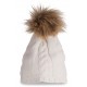 BONNET POMPON FEMME