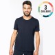 TSHIRT HOMME COL ROND 100% COTON BIO