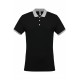 POLO COTON MC BICOLORE  HOMME