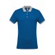 POLO COTON MC BICOLORE  HOMME