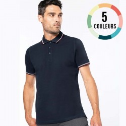 POLO COTON MC HOMME