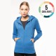 SWEAT-SHIRT ECO ZIP FEMME