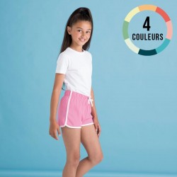 SHORT SPORT RETRO FILLE