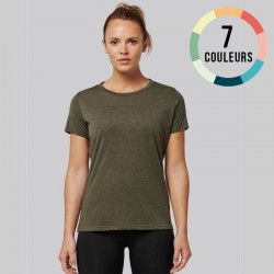 T-SHIRT SPORT TRIBLEND FEMME