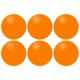 BALLES DE TENNIS DE TABLE ORANGE  X 6