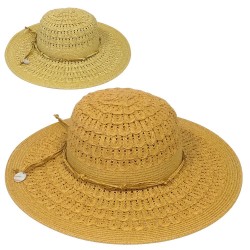 CHAPEAU FEMME CAPELINE TAILLE AJUSTABLE