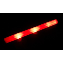 BATON LUMINEUX EN MOUSSE LED ROUGE