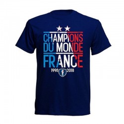 T-SHIRT FRANCE CHAMPIONS DU MONDE