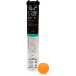 BALLES DE TENNIS DE TABLE ORANGE  X 6