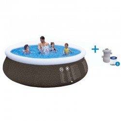 PISCINE AUTO-PORTANTE 390 X 84 CM