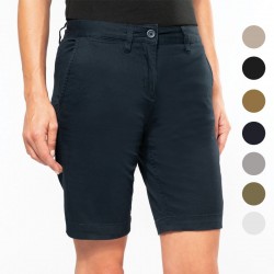 BERMUDA CHINO FEMME