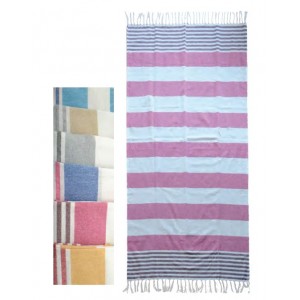 FOUTA DE PLAGE COTON 85 X 170 CM