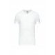 T-SHIRT COTON COL V HOMME