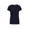 T-SHIRT COTON COL ROND FEMME