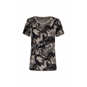 T-SHIRT CAMO FEMME