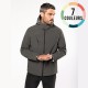 VESTE SOFTSHELL CAPUCHE AMOVIBLE HOMME