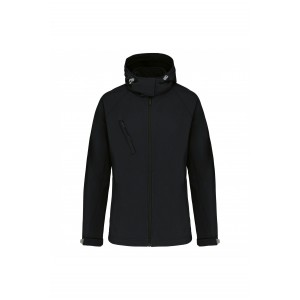 VESTE SOFTSHELL CAPUCHE AMOVIBLE FEMME