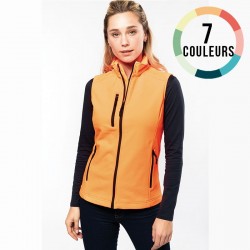 VESTE SOFTSHELL SANS MANCHES FEMME