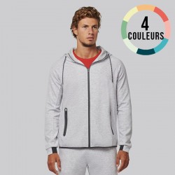 VESTE SWEAT A CAPUCHE HOMME