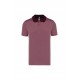 POLO CHINE POLYESTER HOMME