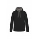 SWEAT CAPUCHE CONTRASTE HOMME