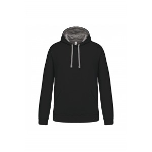 SWEAT CAPUCHE CONTRASTE HOMME