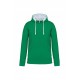 SWEAT CAPUCHE CONTRASTE HOMME