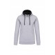 SWEAT CAPUCHE CONTRASTE HOMME