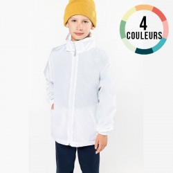 VESTE DE PLUIE COUPE-VENT ENFANT