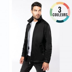 VESTE COUPE-VENT DOUBLEE HOMME