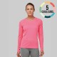 T-SHIRT POLYESTER MANCHES LONGUES FEMME