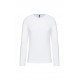 T-SHIRT COTON ML COL ROND HOMME