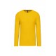 T-SHIRT COTON ML COL ROND HOMME