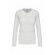 T-SHIRT COTON ML COL ROND FEMME