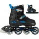 ROLLERS/PATINS A GLACE 2 EN 1 - BLUE BLAZE