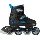 ROLLERS/PATINS A GLACE 2 EN 1 - BLUE BLAZE