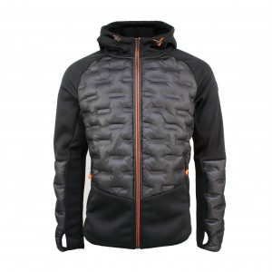 BLOUSON POLAIRE BI-MATIERE HOMME