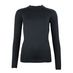 SIMIYA Basic T-Shirt Thermique à col roulé pour Femme： Coupe ajustée et  Maillot de Corps Thermique Femme à Manches Longues, sous-vêtements Chauds