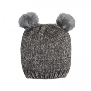 BONNET POMPON ENFANT