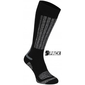 CHAUSSETTES DE SKI 31 AU 46 - PACK DE 5 PAIRES