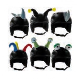 DECORATION CASQUE VELCRO MONSTRE