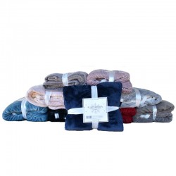PLAID DOUBLE SHERPA 130