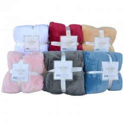 PLAID DOUBLE SHERPA 160 X 210 CM