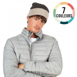 BONNET BICOLORE AVEC REVERS