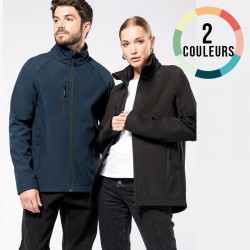 VESTE SOFSTHELL 3 COUCHES MIXTE
