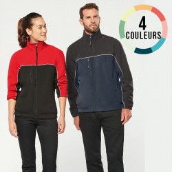 VESTE POLAIRE BICOLORE MIXTE